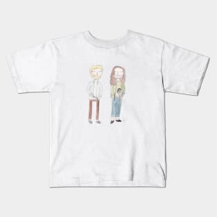 Let's go somewhere nice for lunch Kids T-Shirt